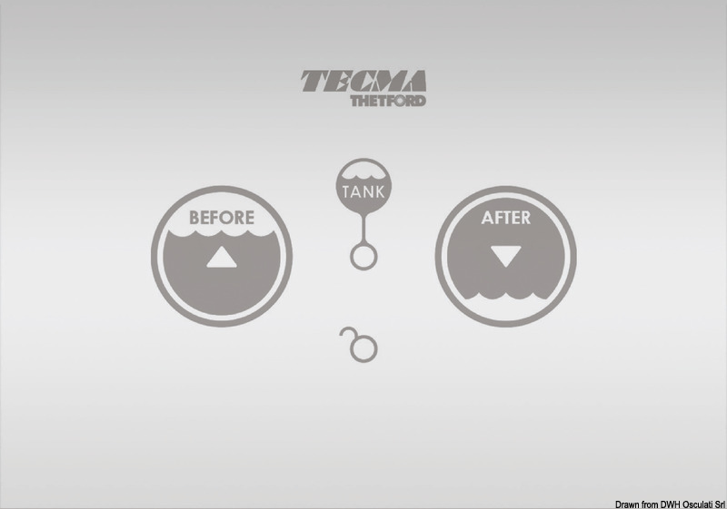 SFT touch control panel for TECMA electric toilets