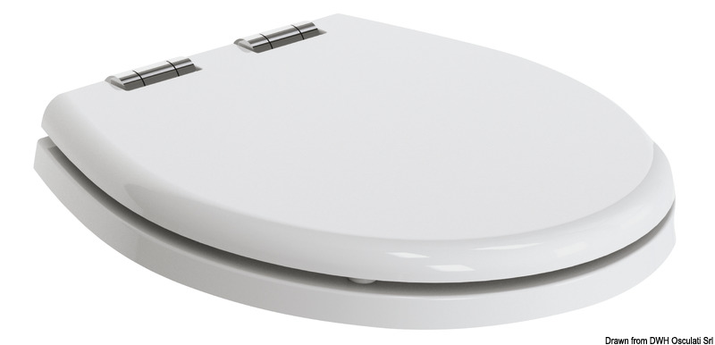 Wooden seat cover for TECMA Elegance WC