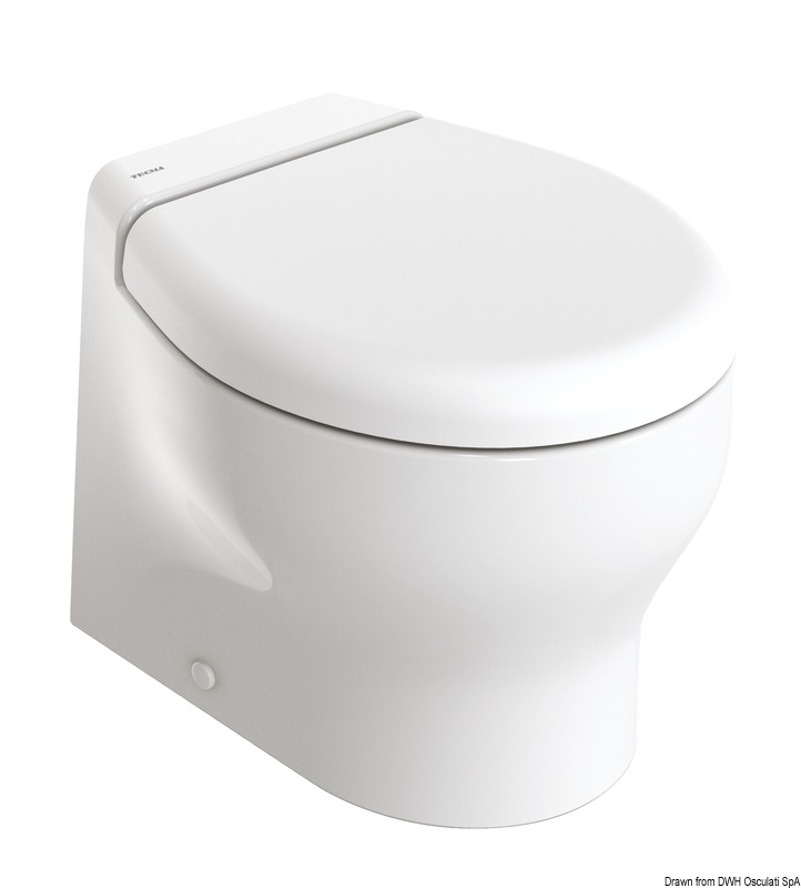 TECMA WC Elegance 2G Short 12V Deep Bowl unter floor