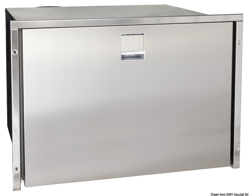 ISOTHERM fridge/freezer DR70 inox 12/24 V