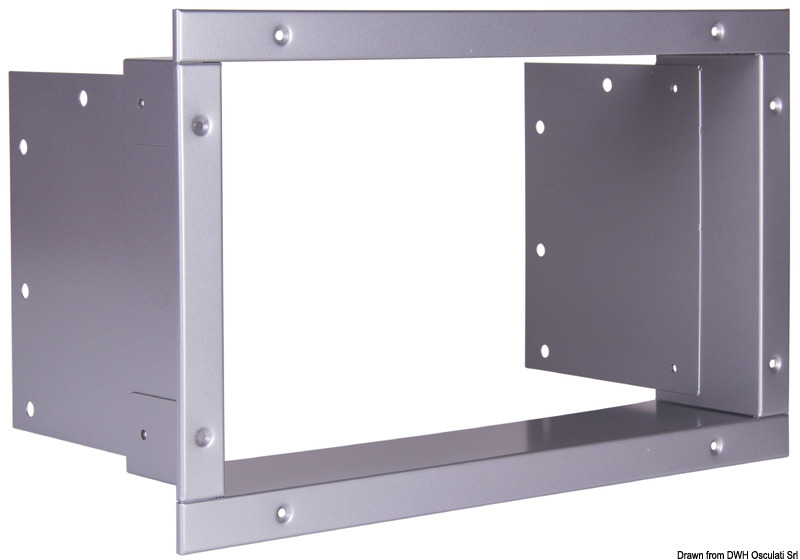 Frame for external mounting 50.826.14 silver