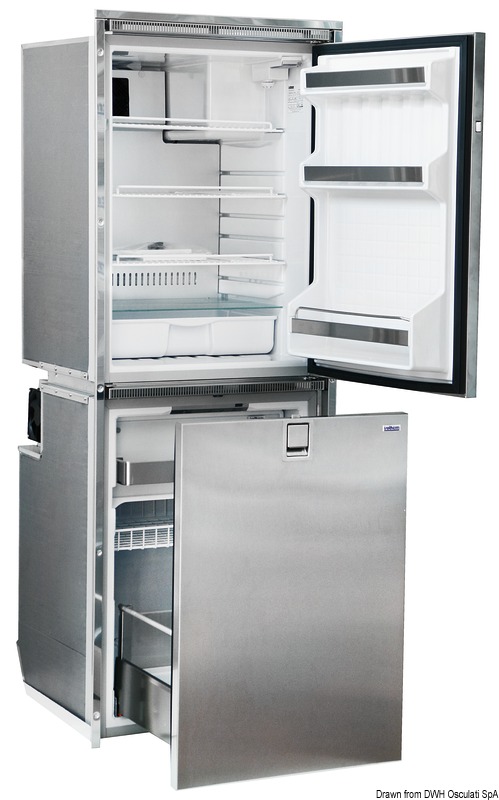 ISOTHERM fridge CR260 inox 12/24 V