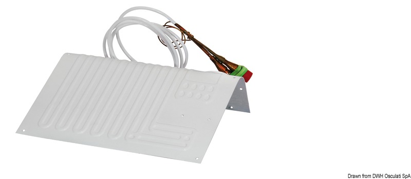 L-shaped evaporateur max 60 l fridge