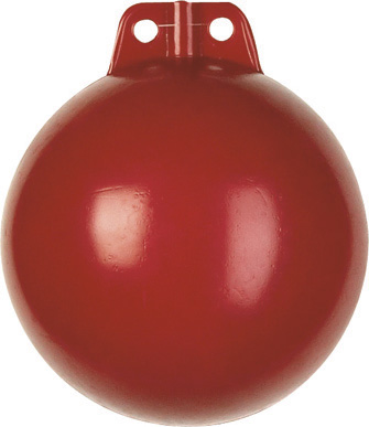Dan-Fender Marker buoy red hard PE 130mm