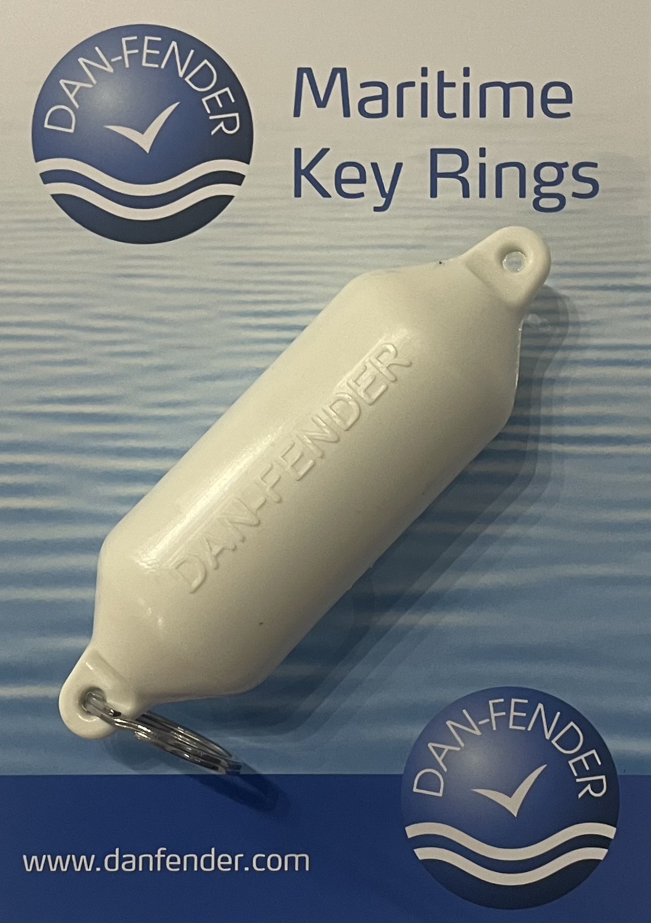 Dan-Fender Key Ring navy blue