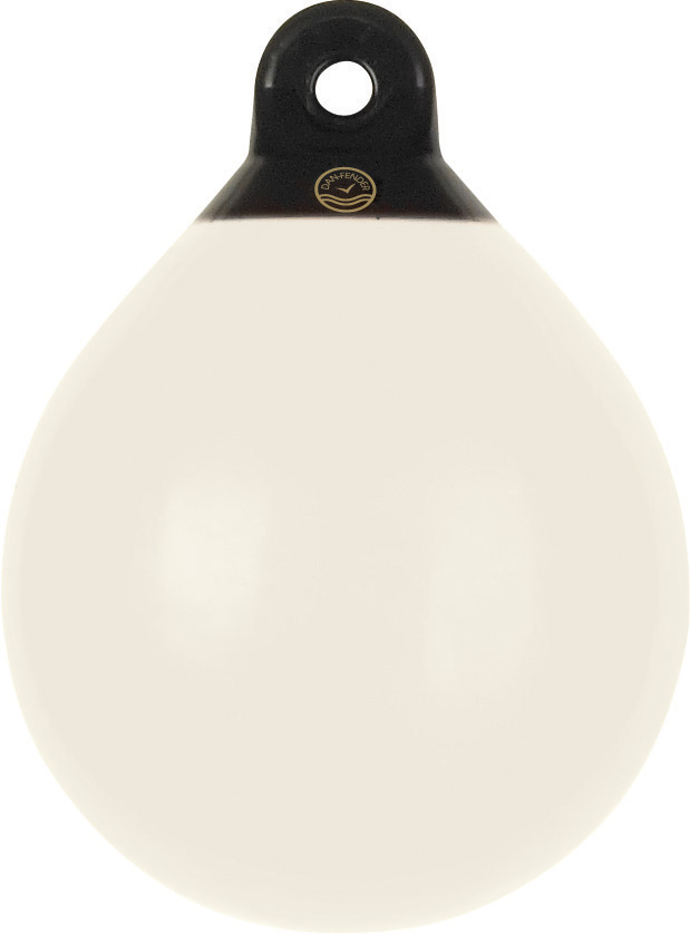 Dan-Fender B30 white ball fender Ø240mm