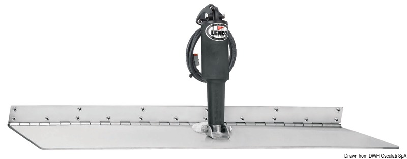 Lenco Super trim tab kit single actuator 24 V