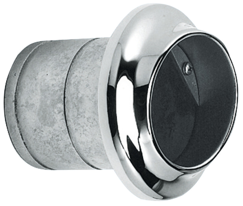 Exhaust pipe AISI316 mirror polished Ø 60 mm