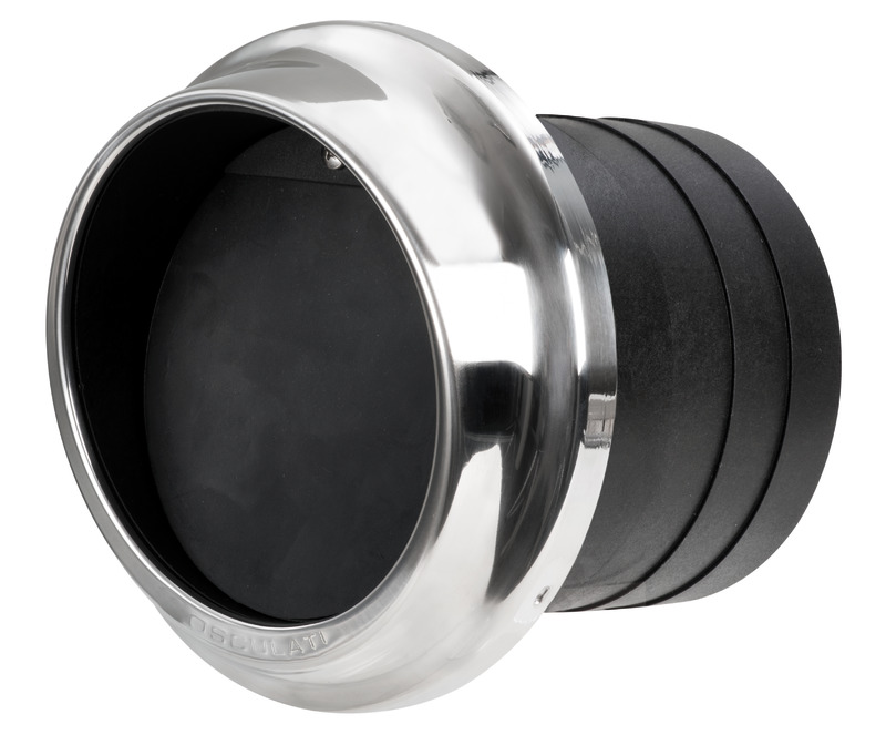 Technopolymer and SS exhaust pipe 125 mm