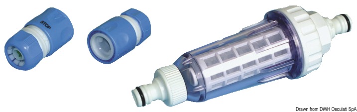 Filter for water load pipe