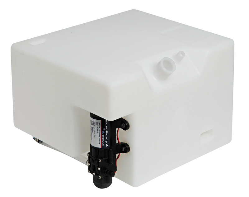 PE tank w/fresh water pump 31 l