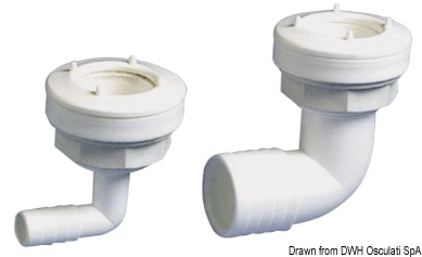 Hose adapter 37 mm 90°