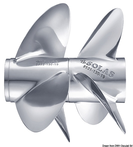 Volvo Penta aluminium propeller DP280/290 C5