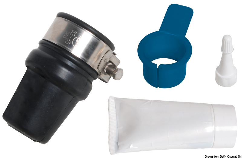 Rubber stuffing box Version B Ø 40 mm