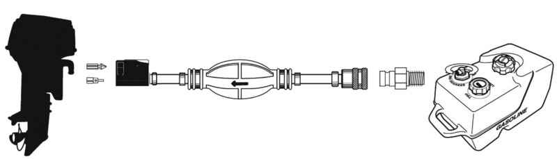 Fuel line for engines Honda