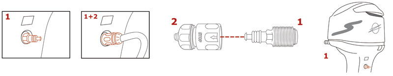 Motor Flusher D MERCURY