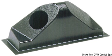 Rear container black ABS left