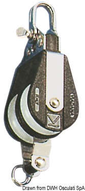 VIADANA double block w/becket fixed head C