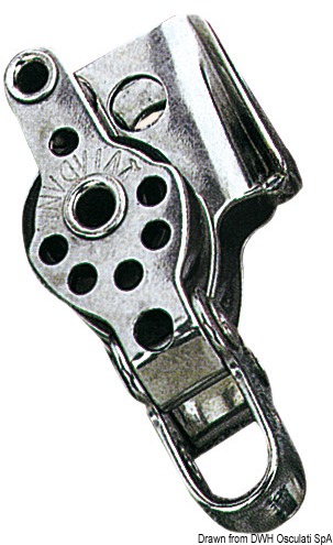 SS double block w/becket and cam 17x5