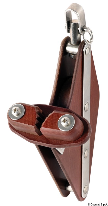 HYE double clam cleat + becket + cam A