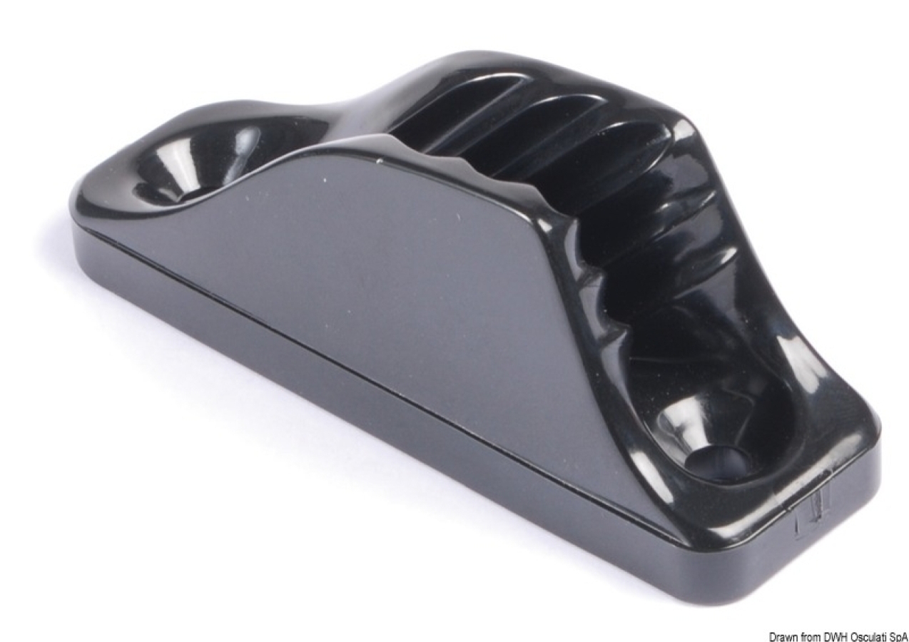 Clam cleat CL201 nylon D.6-12mm, black