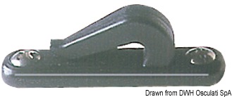 Spinnaker black nylon hook