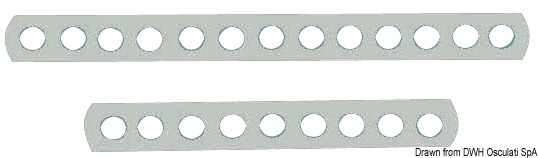 Heavy SS chain plate 205 mm