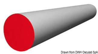 Sail batten round Ø 12 mm x 3 m