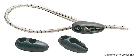 Nylon fitting w/ 5mm-cable