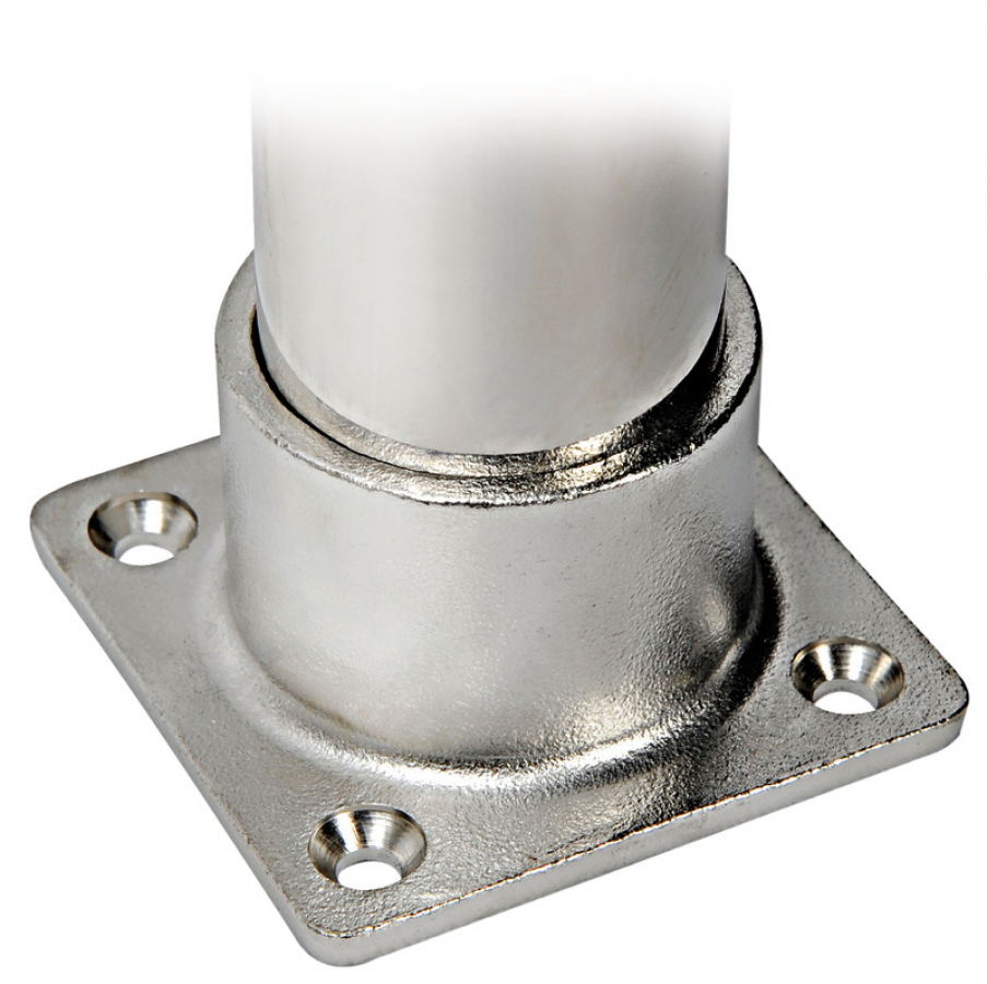 Water ski rod base for rod Ø40 mm