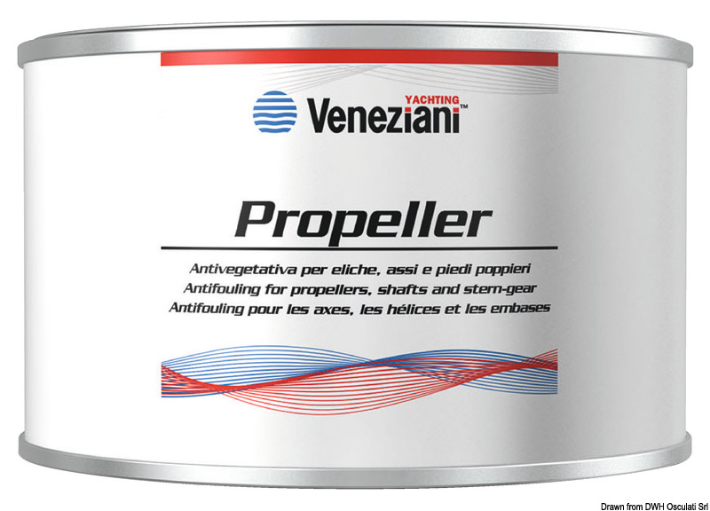 Propeller antifouling black 0.25 l