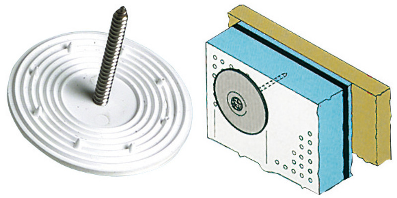 Plastic toothed washer 40 pcs