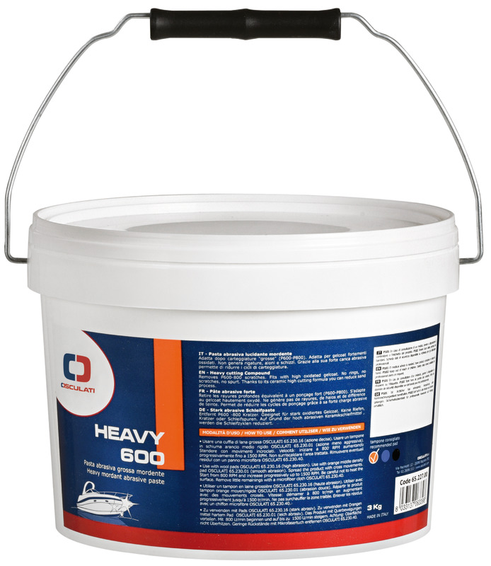 Osculati Heavy 600 coarse abras.paste 3 kg white