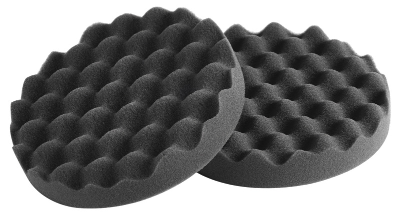 Foam pads black 80x30 mm bubbly 2 pcs.