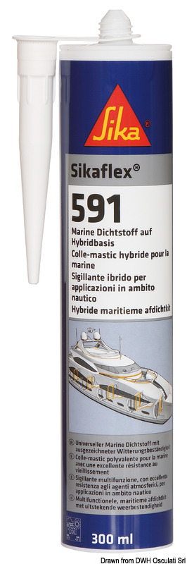 SIKAFLEX 591 polymer sealant grey 300 ml