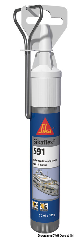 SIKAFLEX 591 polymer sealant white 70 ml