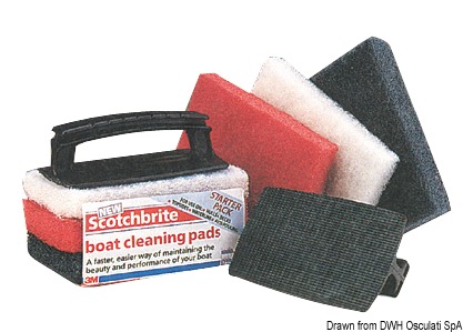 3M Scotch-Brite Cleaning System blue