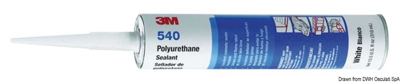 3M 540 polyurethane sealing adhesive white 310 ml