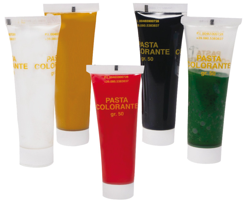 Sand polyes. colouring paste for neutral gelcoat