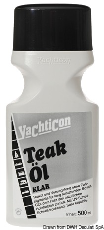 YACHTICON Teak Oil Clear 500 ml