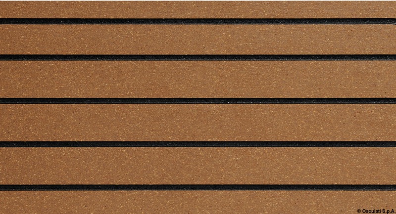 TREADMASTER two-piece plates 412x203 mm teak