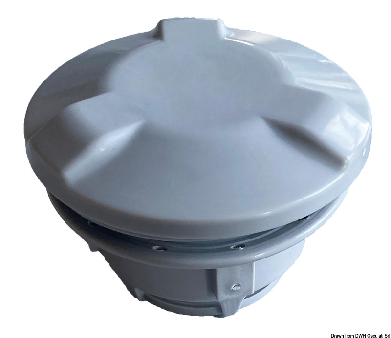 Inflation valve Grey with exchangeable body core