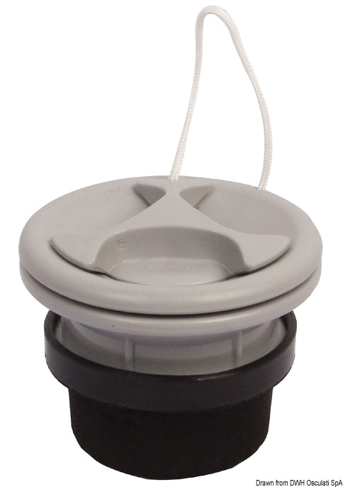 Inflation/deflation valve w/cartridge filter