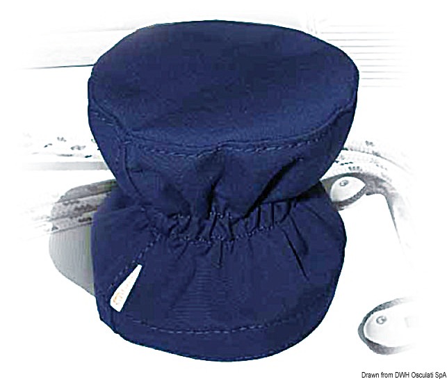 Winch cover self-tailing 197 x 170 mm blue