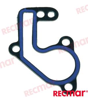 Thermostat gasket OEM: Mercruiser: 27-83940, 27-83940M, 83940; Yamaha: 682-12414-A1, 68212414A1