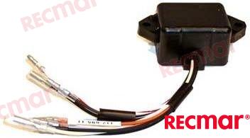 CDI Yamaha. 6 vadi 175 (1986-89) 200 (1986-89) 150 (1988) 225 (1987-89) OEM: Yamaha: 6G0-85540-11, 6G08554011