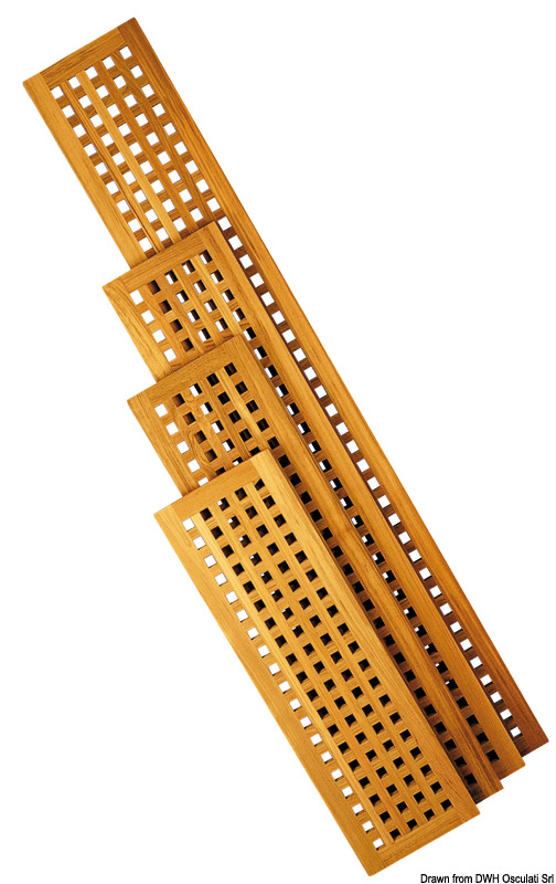 Teak grating 1500x300 mm