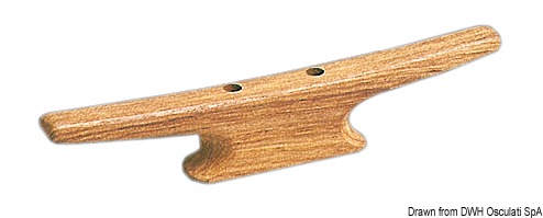 Teak cleat 150 mm