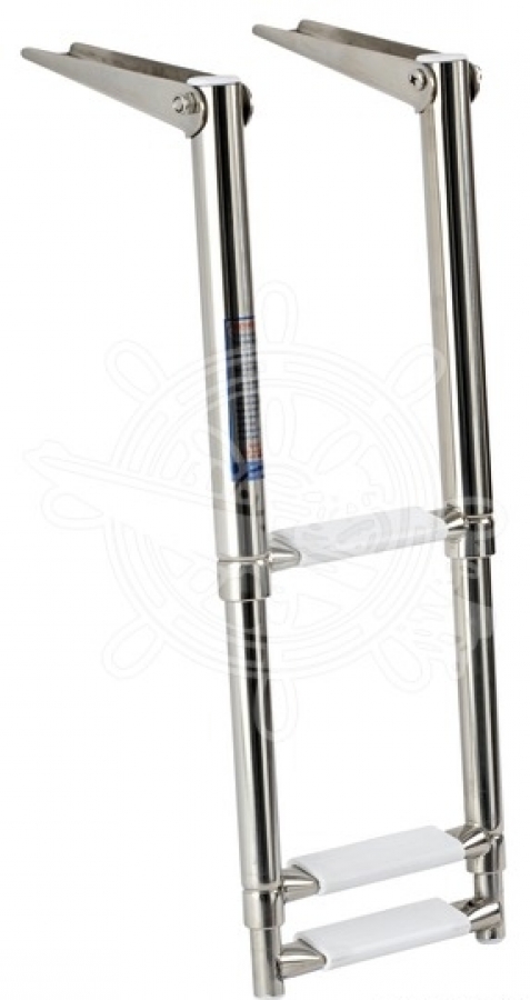 Ladder (3 steps, Telescopic)  AISI 316  W240mm x L889mm