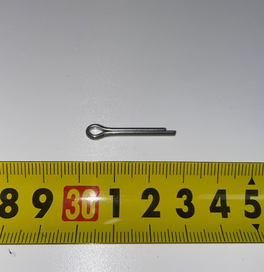 Šplinte OEM: Mercruiser: 16073, 18-815026, 18-815026Q, 815026, 99046M; OMC: 5041695; Parsun: GB/T91-3.2X18; Tohatsu: 951503-0318, 9515030318